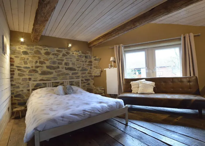 Country Home In Theux With Pool & Sauna בית נופש *