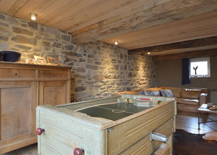 Country Home In Theux With Pool & Sauna בית נופש טהאו